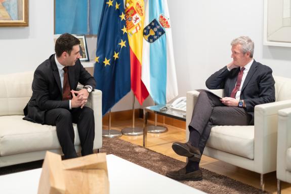 Imagen de la noticia:Rueda traslada al embajador de Armenia el interés de Galicia por avanzar en las relaciones institucionales y comerciales con...