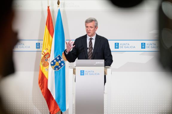 Imaxe da nova:O presidente da Xunta resalta que Galicia bate o seu récord histórico de exportacións e alcanza por primeira vez os preto de 30.000...