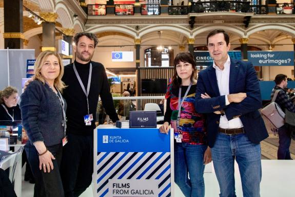 Imaxe da nova:A Xunta congrega hoxe na Berlinale máis de 200 profesionais internacionais nun evento para promover o audiovisual galego