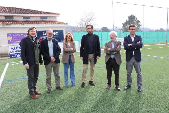 Imagen de la noticia:El ayuntamiento ourensano de San Cibrao das Viñas mejora sus instalaciones deportivas con el apoyo de la Xunta
