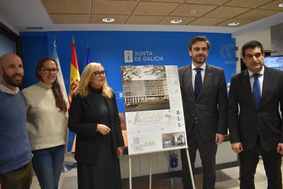 Imaxe da nova:A Xunta resolve o concurso de ideas para a construción do edificio da nova delegación territorial do Goberno galego en Ourense