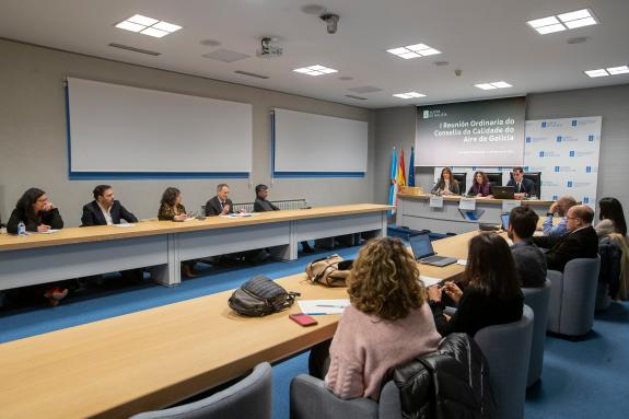 Imaxe da nova:A Xunta constitúe o Consello da calidade do aire de Galicia co obxectivo de optimizar o intercambio de ideas e a información que se...