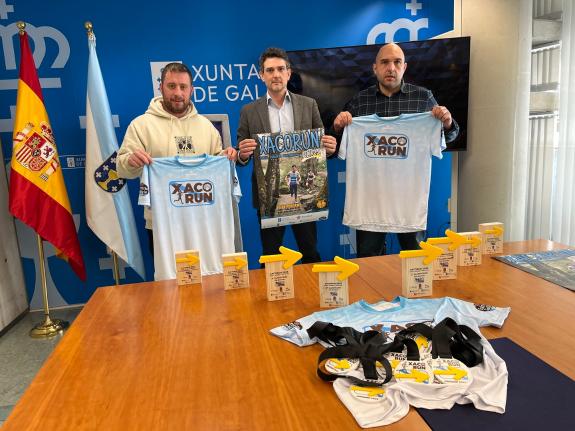 Imaxe da nova:A Xunta apoia a carreira Xacorun, que prevé reunir o domingo a máis de 240 participantes na meta en Portomarín
