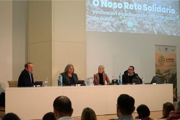Imaxe da nova:A Xunta contribuirá ao financiamento de novos proxectos de economía social no marco do programa O noso reto solidario que chega a G...