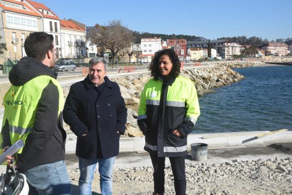 Imaxe da nova:A Xunta inviste 675.000 € na transformación do peirao ribeirense de Palmeira para conectar a vila e o mar