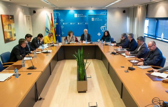 Imagen de la noticia:La Xunta evalúa con el Observatorio de la eólica marina el Plan de Ordenación aprobado por el Gobierno central