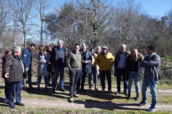 Imaxe da nova:A Xunta prevé mobilizar algo máis de 53 hectáreas no concello de San Cibrao das Viñas a través da implantación do polígono agrofore...