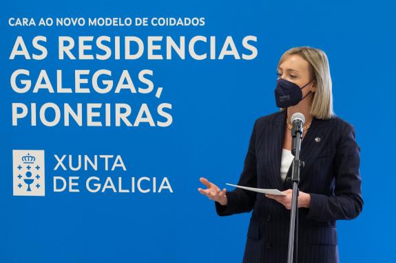 Imaxe da nova:A Xunta entrega o primeiro certificado de calidade á residencia pública autonómica de Porta do Camiño