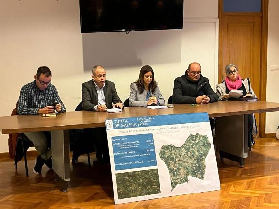 Imaxe da nova:A Xunta prevé investir algo máis de 3,6 M€ na nova concentración parcelaria de Castenda, no concello de Tordoia