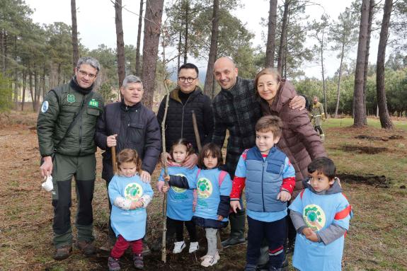 Imaxe da nova:A Xunta conmemora o Día internacional dos bosques con plantacións de especies autóctonas por toda Galicia