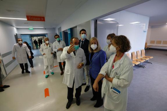 Imaxe da nova:A Xunta remata a reforma integral das urxencias do HULA recuperando a localización previa á pandemia da zona pediátrica
