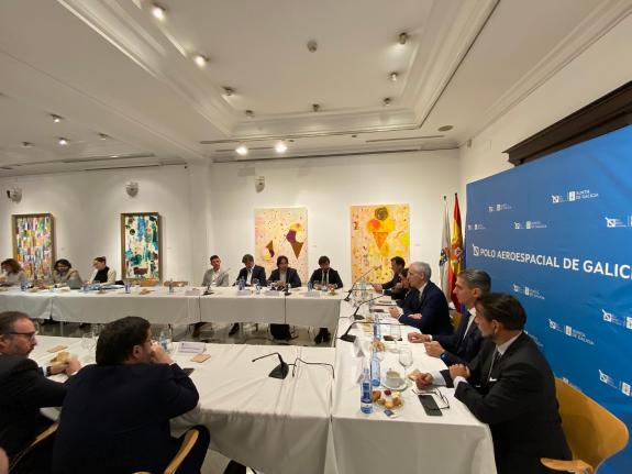 Imagen de la noticia:La Xunta avanza en el Polo Aeroespacial de Galicia e impulsará la compra privada de innovación en la que pymes y centros tec...