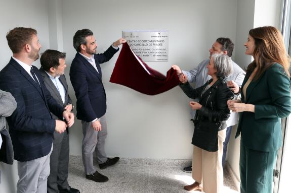 Imaxe da nova:O concello coruñés de Frades estrea centro sociocomunitario en Ponte Carreira co apoio da Xunta