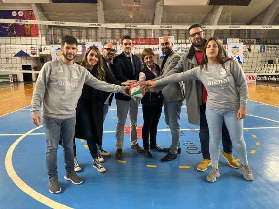 Imaxe da nova:A Xunta patrocina o Campionato de España infantil feminino de voleibol que organiza o Emevé en Lugo en  maio