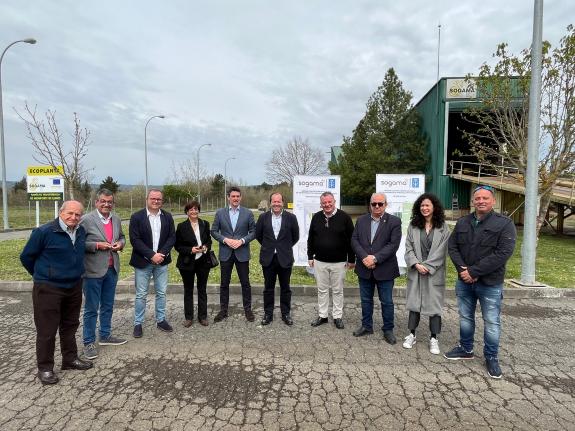 Imaxe da nova:Sogama inviste 1 millón de euros para dotar á planta de Monforte cunha liña de transferencia para a materia orgánica