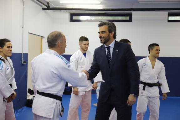 Imagen de la noticia:La Agasp acoge a los participantes en las concentraciones internacionales de judo que se celebran estos días en A Estrada
