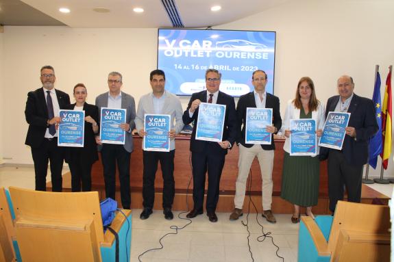 Imaxe da nova:O delegado territorial da Xunta asiste á presentación da V edición do Car Outlet Ourense