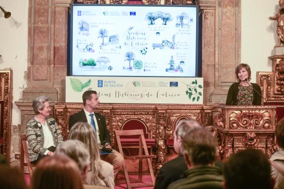 Imaxe da nova:A Xunta participa no acto que certifica a adhesión de nove xardíns galegos á Rede Europea de Xardíns Históricos