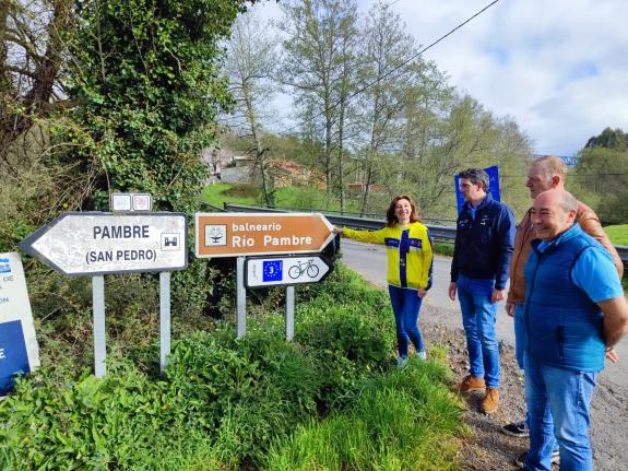 Imagen de la noticia:La Xunta pone en valor el área de interés paisajístico del Castelo de Pambre como ejemplo de la riqueza natural y patrimonia...