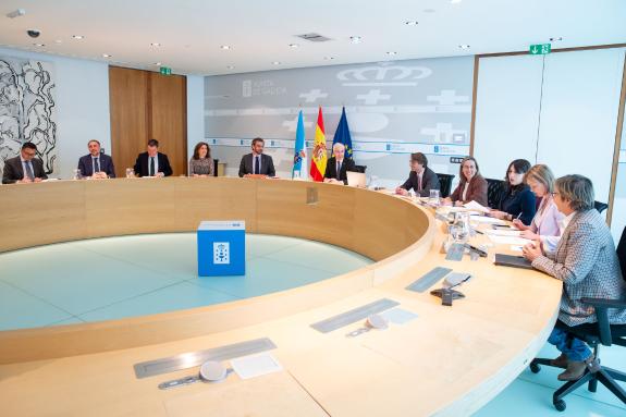 Imagen de la noticia:Referencia del Consello de la Xunta de Galicia celebrado hoy en San Caetano