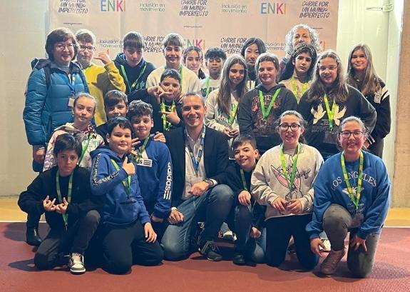 Imagen de la noticia:La Xunta destaca el papel que tiene la entidad Enki para avanzar en la inclusión a través del deporte