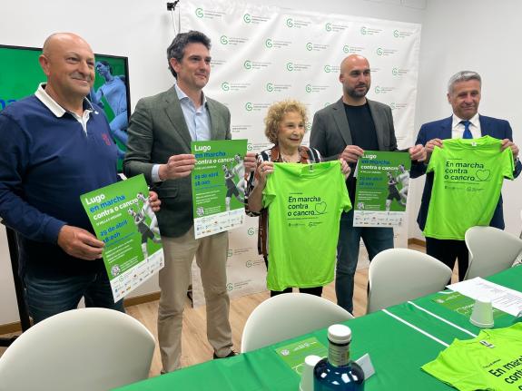 Imagen de la noticia:La Xunta colabora con la AECC para organizar en Lugo una nueva marcha solidaria contra el cáncer el 29 de abril