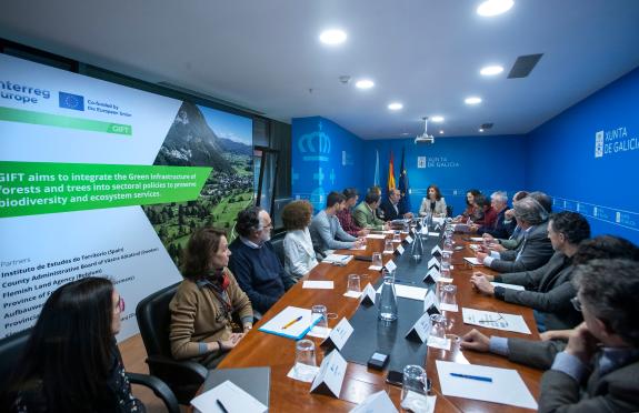 Imaxe da nova:A Comisión Europea selecciona a Galicia para liderar o proxecto GIFT de cara ao establecemento de medidas no eido da infraestrutura...