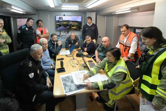 Imaxe da nova:A Xunta organiza un simulacro de incendio forestal para ensaiar o sistema operativo de emerxencias na provincia da Coruña