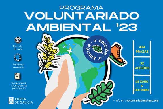 Imaxe da nova:A Xunta abre o prazo para inscribirse no Programa de voluntariado ambiental interxeracional en 18 espazos naturais