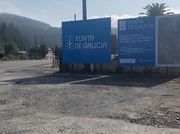 Imaxe da nova:A Xunta comeza as obras da 2ª fase de acondicionamento da estrada AC-862, entre o campo do hospital e A Ponte Mera, cun investiment...
