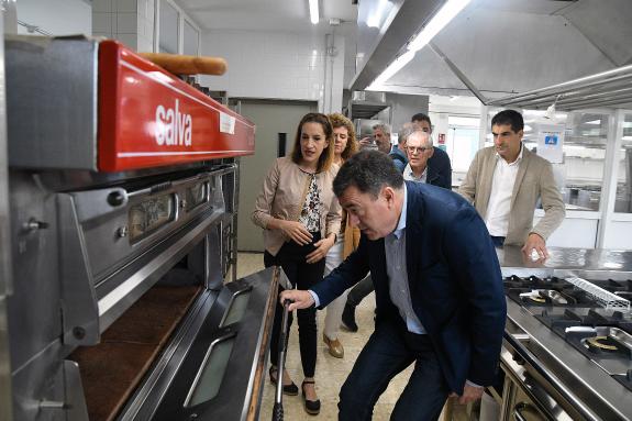 Imaxe da nova:O novo centro integrado de FP Vilamarín (Ourense) reforzará o seu liderado nas ensinanzas do sector agro-hostaleiro con tres ciclos...