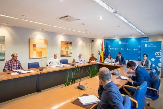 Imaxe da nova:A Xunta avalía co Comité Executivo de Enerxía  a situación dos nós de transición xusta