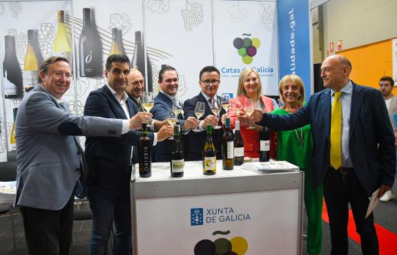 Imaxe da nova: A Xunta participa na inauguración de Vinis terrae para poñer en valor o sector vitivinícola galego