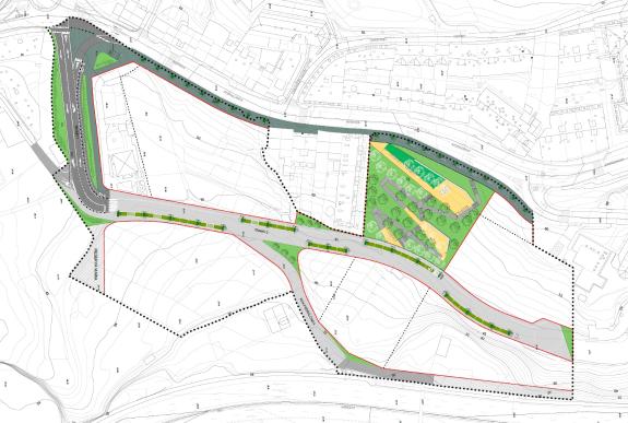 Imagen de la noticia:La Xunta destina 3,3 M€ a la urbanización residencial de Pedralonga para acoger a los afectados por las expropiaciones del n...