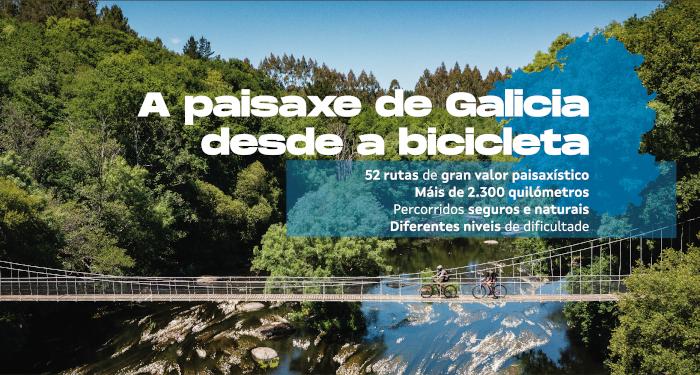 El paisaje de Galicia en Bicicleta