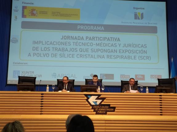 Imaxe da nova:A Xunta destaca o seu compromiso coa mellora da seguridade e da saúde laboral no sector mineiro