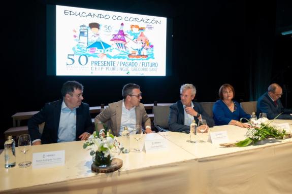 Imaxe da nova:Rueda destaca o pulo da comunidade educativa galega para formar ás novas xeracións que deberán afrontar os retos dunha Galicia que ...