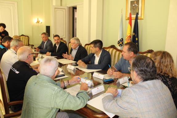 Imaxe da nova:O delegado territorial da Xunta en Ourense asiste á reunión da Xunta Local de Seguridade de Ourense