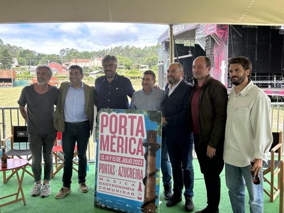 Imagen de la noticia:Xosé Merelles destaca la consolidación del Portamérica que unirá música y gastronomía durante tres días en Portas