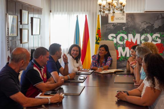 Imaxe da nova:A delegada da Xunta mantén un encontro de traballo coa alcaldesa de Mos