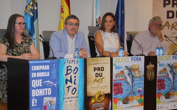 Imagen de la noticia:La Xunta pone en valor el papel de las Feiras do Bonito y Produart de Burela en la promoción de los productos del mar de la ...