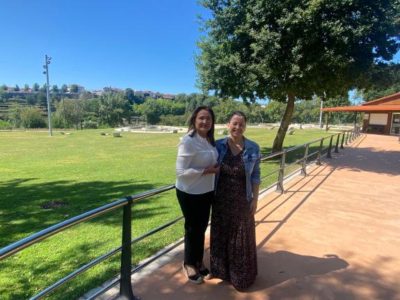 Imaxe da nova:A delegada da Xunta en Vigo mantén un encontro de traballo coa alcaldesa de Salvaterra de Miño