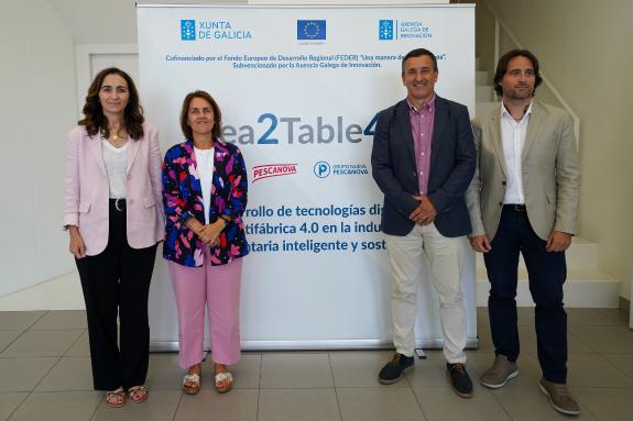Imagen de la noticia:La Xunta de Galicia colabora con el Grupo Nueva Pescanova para avanzar hacia una fábrica 4.0 más eficiente y sostenible