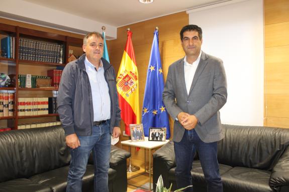 Imaxe da nova:O delegado territorial da Xunta en Ourense reúnese co alcalde de Xinzo de Limia