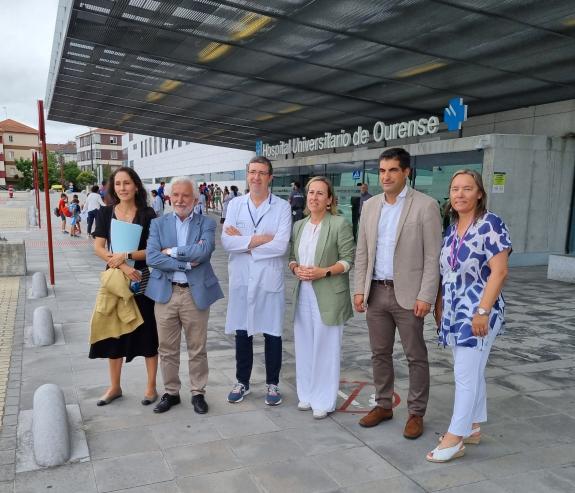 Imaxe da nova:Ethel Vázquez avanza a licitación da redacción do proxecto do novo acceso ao hospital de Ourense desde a N-525 que suporá un invest...