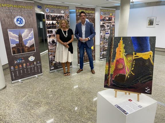 Imaxe da nova:A delegación territorial da Xunta en Lugo acolle unha nova edición da mostra de artes plásticas Expoperegrina