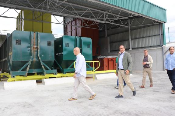 Imagen de la noticia:Sogama avanza que la nueva planta de transferencia de A Lama estará operativa en las próximas semanas