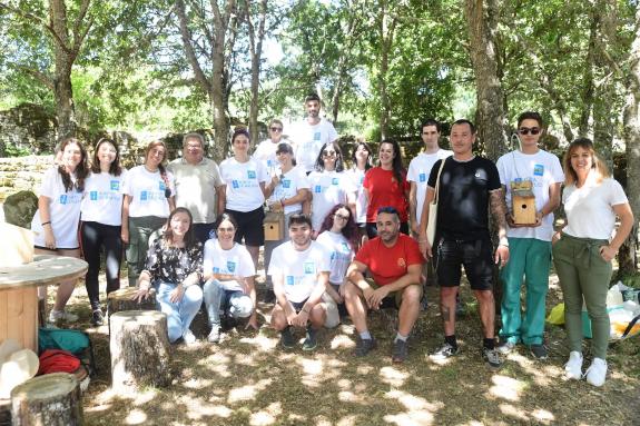 Imagen de la noticia:La Xunta lleva su campaña de verano para la juventud a Vilar de Santos y Allariz con un nuevo campo de voluntariado de temát...