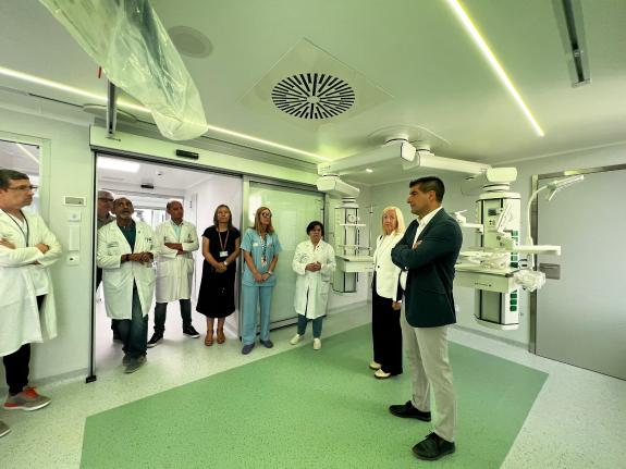 Imaxe da nova:A Xunta remata a obra dos primeiros espazos da nova UCI do hospital universitario de Ourense