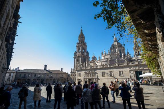 Imagen de la noticia:Galicia registra en los siete primeros meses del año un incremento de un 8 % de turistas y consigue un máximo histórico de o...